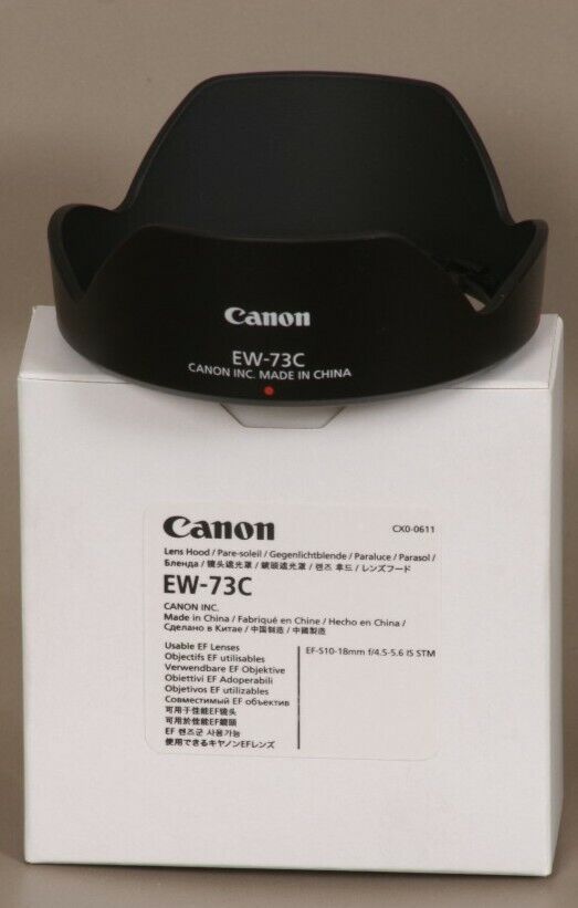 PARALUCE ORIGINALE CANON EW-73C per CANON EF-S 10–18 mm F 4.5–5.6 IS STM