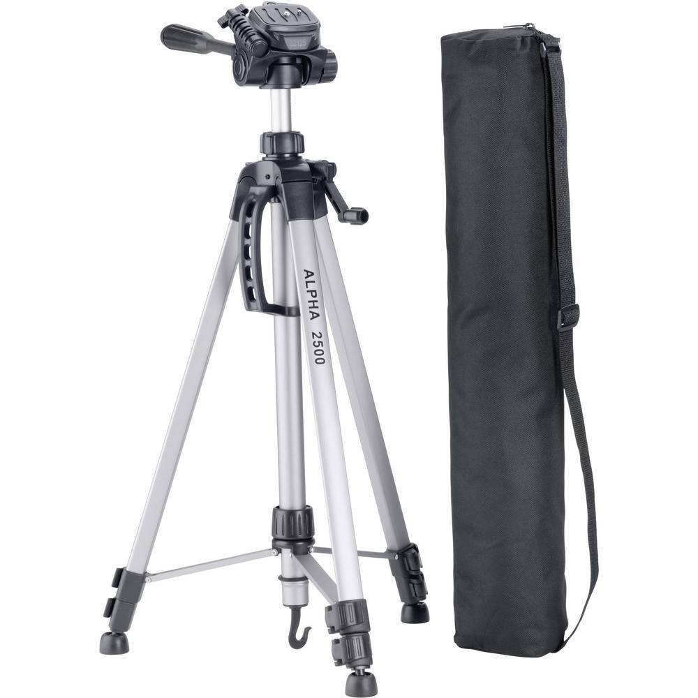 Cullmann Alpha 2500 Treppiede Altezza operativa=63 - 165 cm Argento incl.