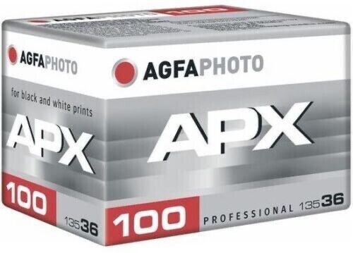 AGFA PELLICOLA APX 100 135-36 PELLICOLA IN BIANCO E NERO