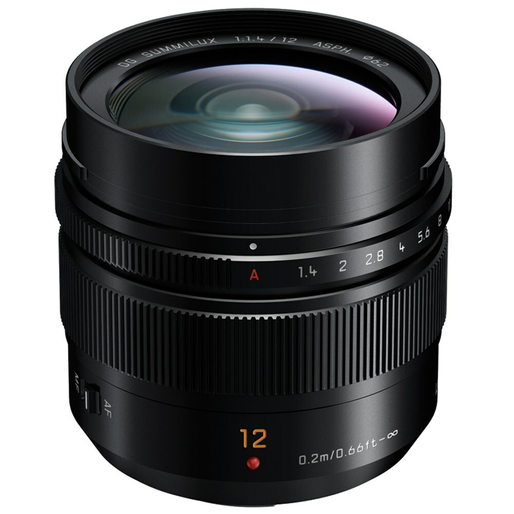 PANASONIC LEICA DG SUMMILUX 12MM F1,4  ASPH. 4 ANNI FOWA