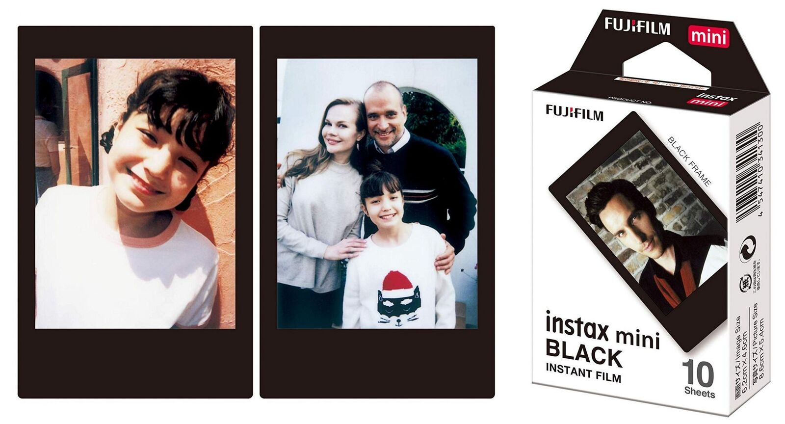 PELLICOLA FUJIFILM INSTAX MINI BLACK FRAME DA 10 POSE copia