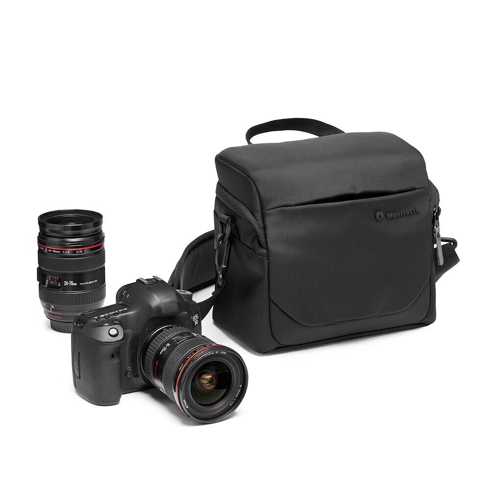Custodia Per Fotocamera Borsa da Spalla Nero Manfrotto MB MA3-SB-L