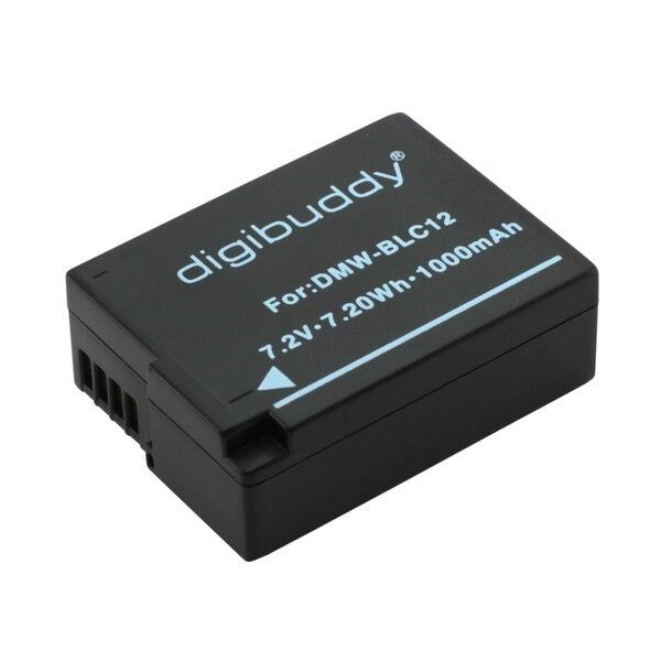 Batteria Digibuddy HQ p Panasonic DMW-BLC12 Lumix DMC-GH2 DMC-G5 DMC-G6 DMC-G7