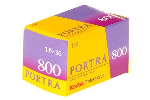 Kodak 145-1855 Professional Portra, Pellicola-Film, 800 Color Negative (v0M)