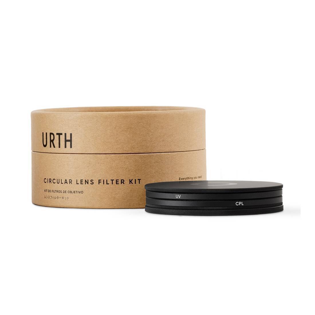 Urth 58mm UV + Circular Polarizing (CPL) Lens Filter Kit