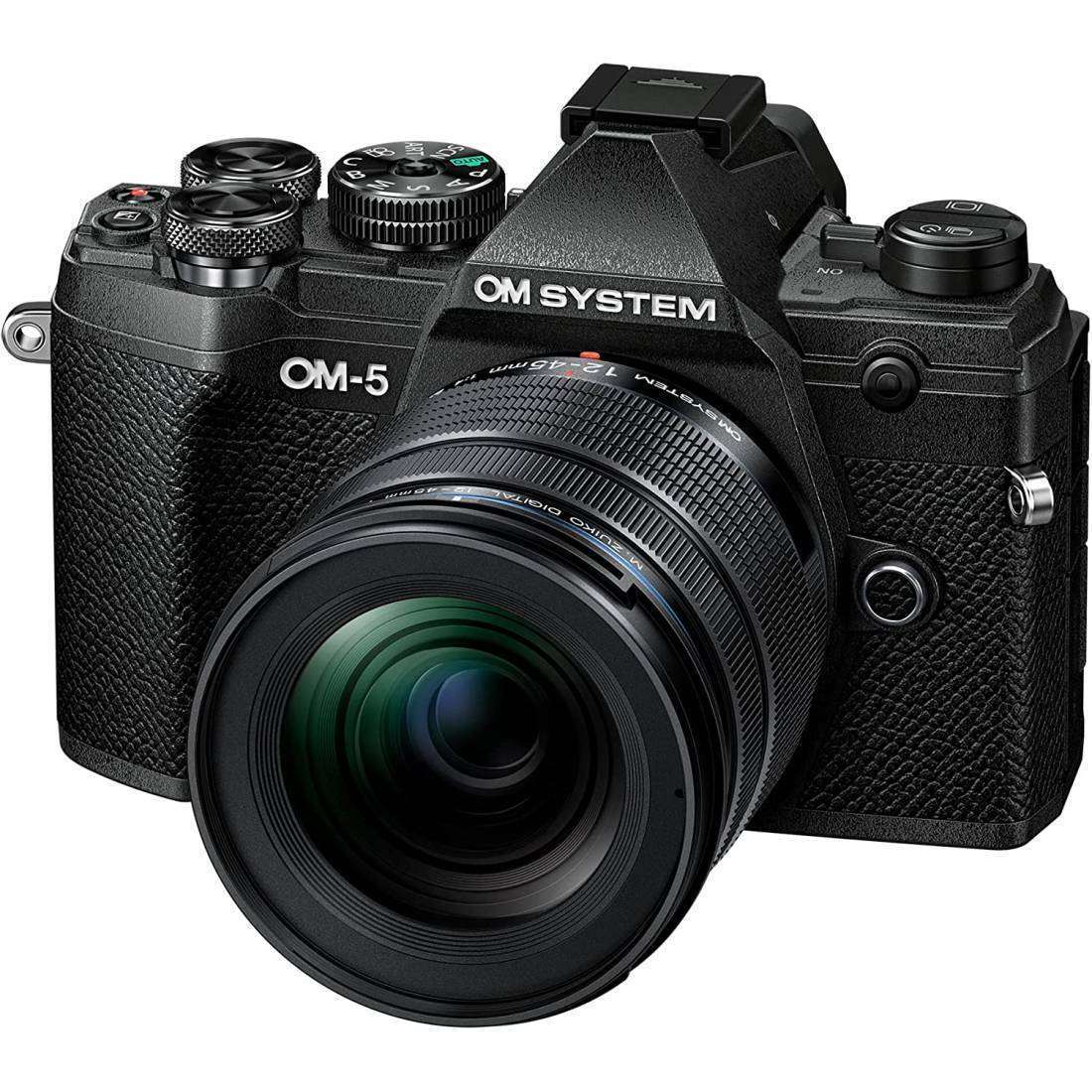 OLYMPUS OM-5 BLACK + ED 12-45 F4 PRO