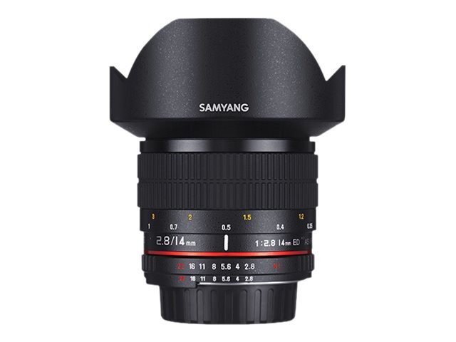 Samyang 10mm F2.8 ED AS NCS CS Obiettivo super ampio 14/9 Nikon-AE 1120403101