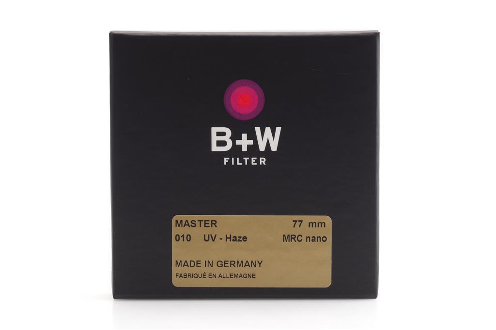 B+W 77mm Uv-haze Filter Master 010 MRC Nano (1670728525)