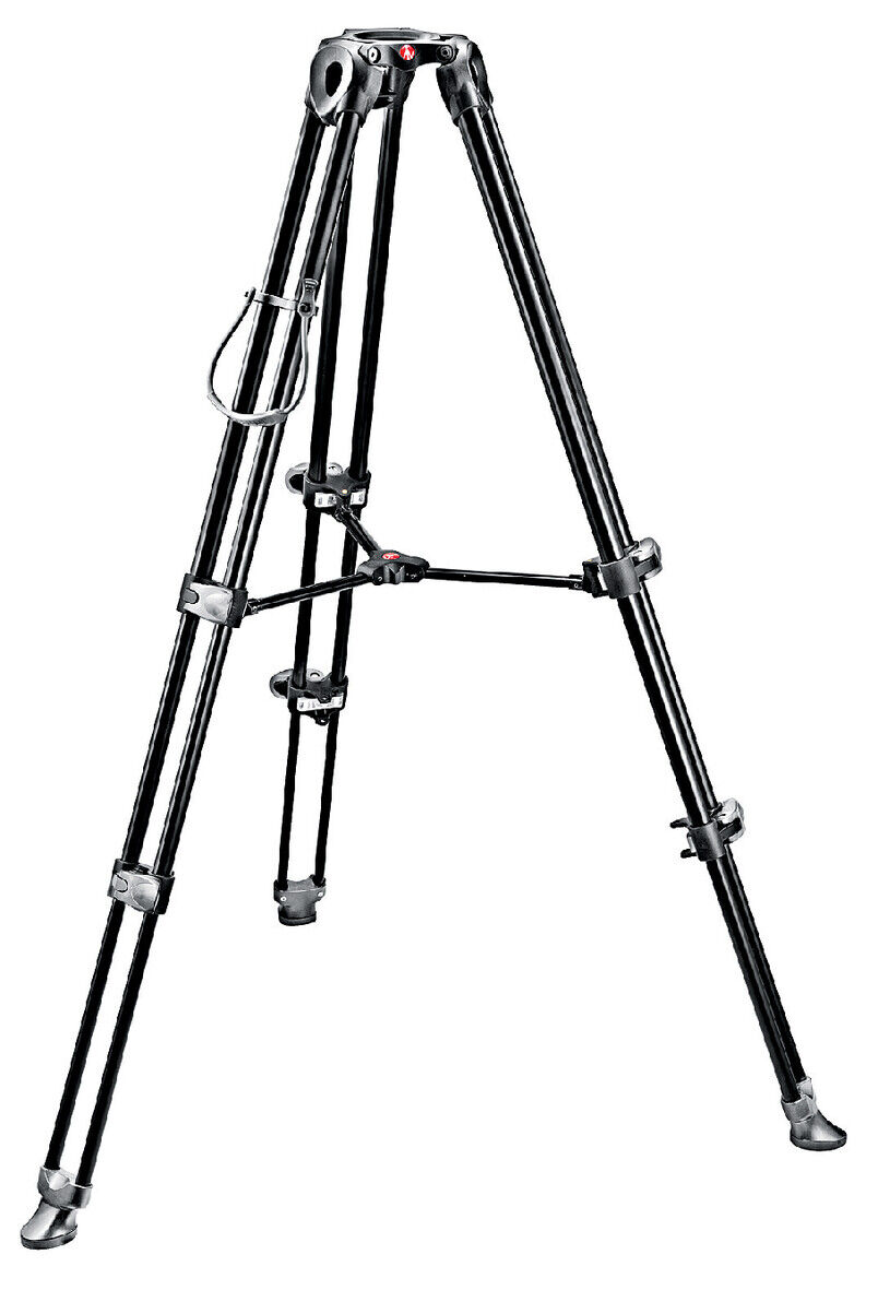 Manfrotto Treppiedi MVT502AM - Cavalletto Telescopico a doppio tubo