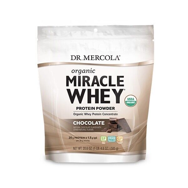Dr. Mercola, Miracle Whey, Protein Powder, Chocolate, 1 lb (454 g) € 151,96 / Ki