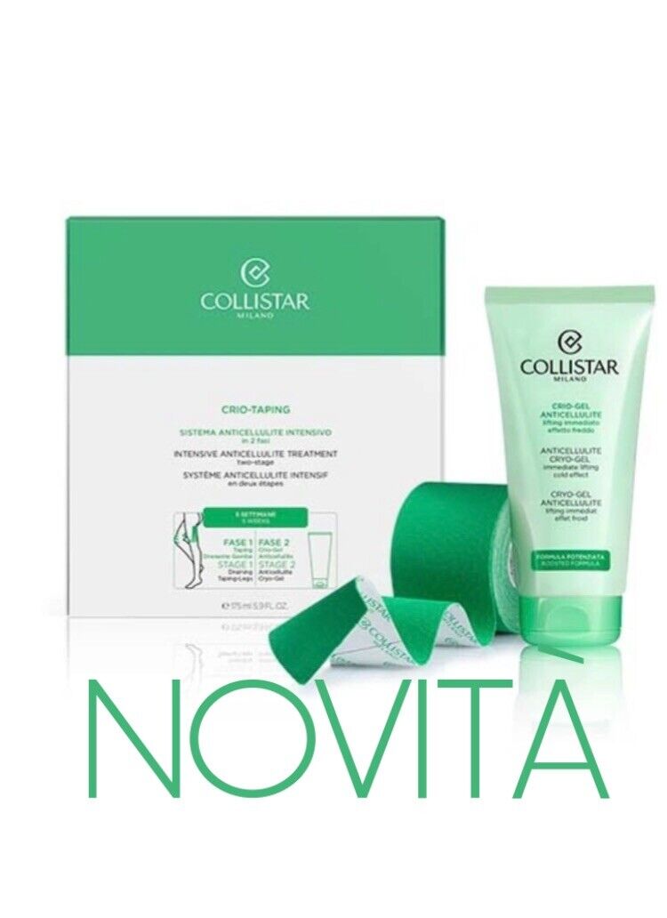 COLLISTAR CRIO-TAPING SISTEMA ANTICELLULITE INTENSIVO DUE FASI TAPING E CRIO GEL