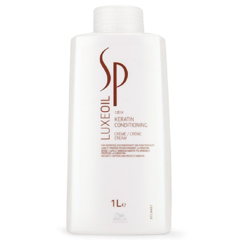 Balsamo Per Capelli Secchi WELLA SP Luxe Oil Keratin Conditioner Cream 1000ml