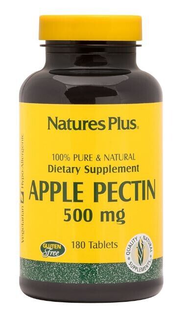 Apple Pectin - 500 mg (180 Tablets) - Nature's Plus € 141,34 /  kg