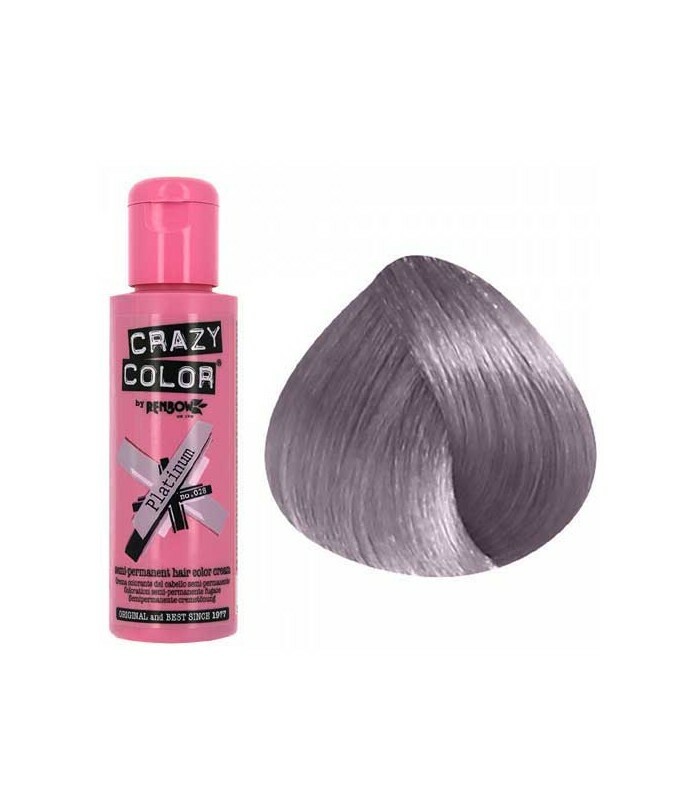 Crazy Color Platinum 100 ml Platino colore semipermanente Rembow