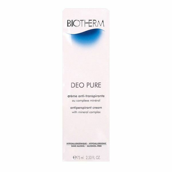 BIOTHERM DEO PURE CREME ANTI-TRANSPIRANT HYPOALLERGENIC 75ML