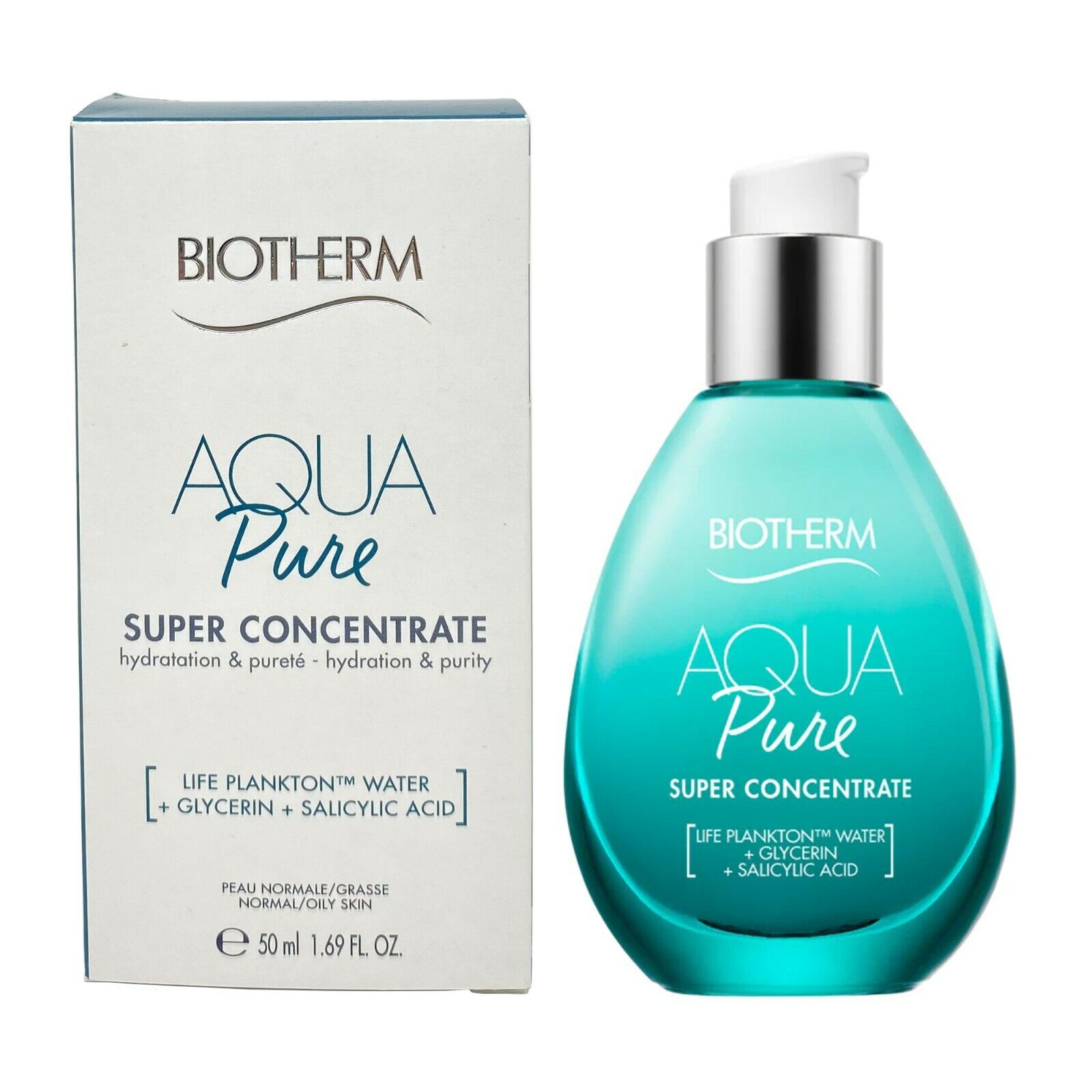 Biotherm Aqua Pure Super Concentrate Lozione Viso pelle normale / grasse 50ml