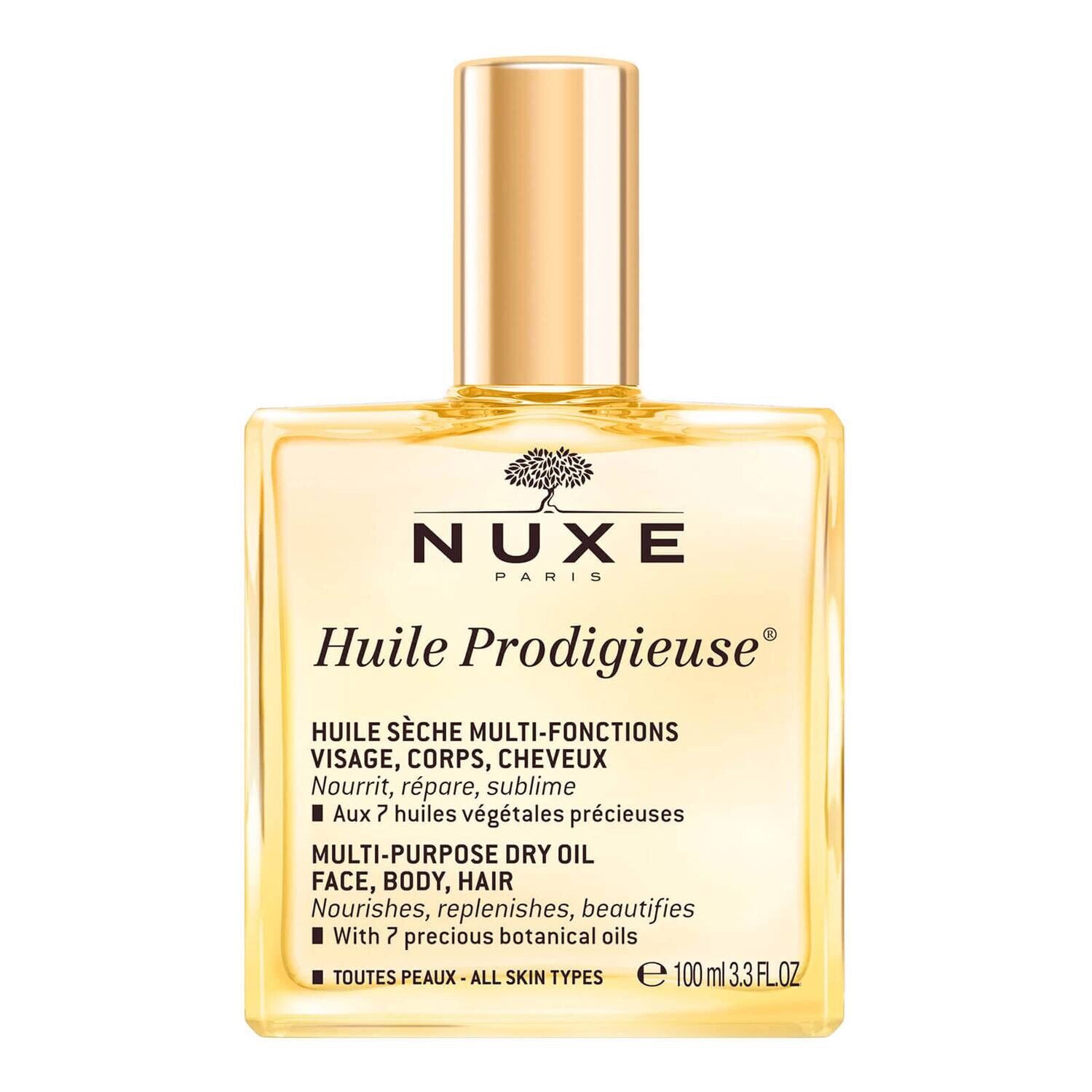Nuxe Huile Prodigieuse ® Olio Idratante 100ml Viso Corpo Capelli