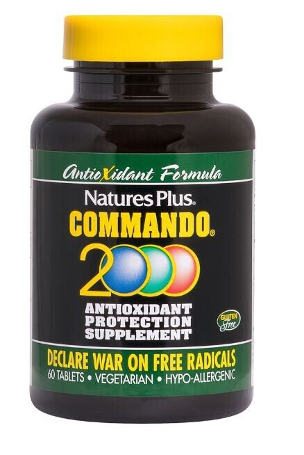 Commando 2000 Antioxidant Protection (90 Tablets) - Nature's Plus € 387,44 /  kg