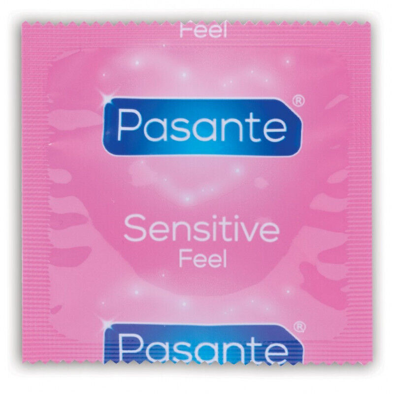 PASANTE Sensitive Feel - Preservativi sottili - 100 profilattici