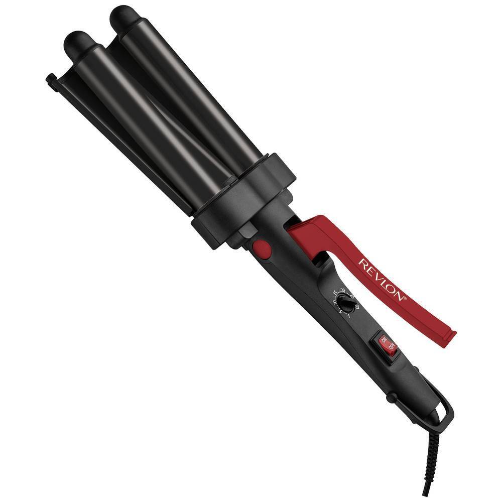 Revlon Wave Master Piastra capelli ondulati Nero