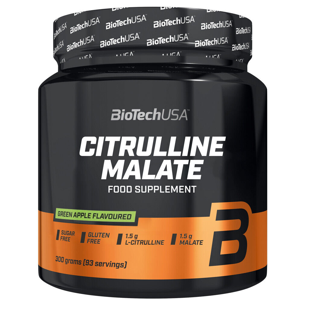 BIOTECH USA CITRULLINE MALATE 300 GR Mela Verde