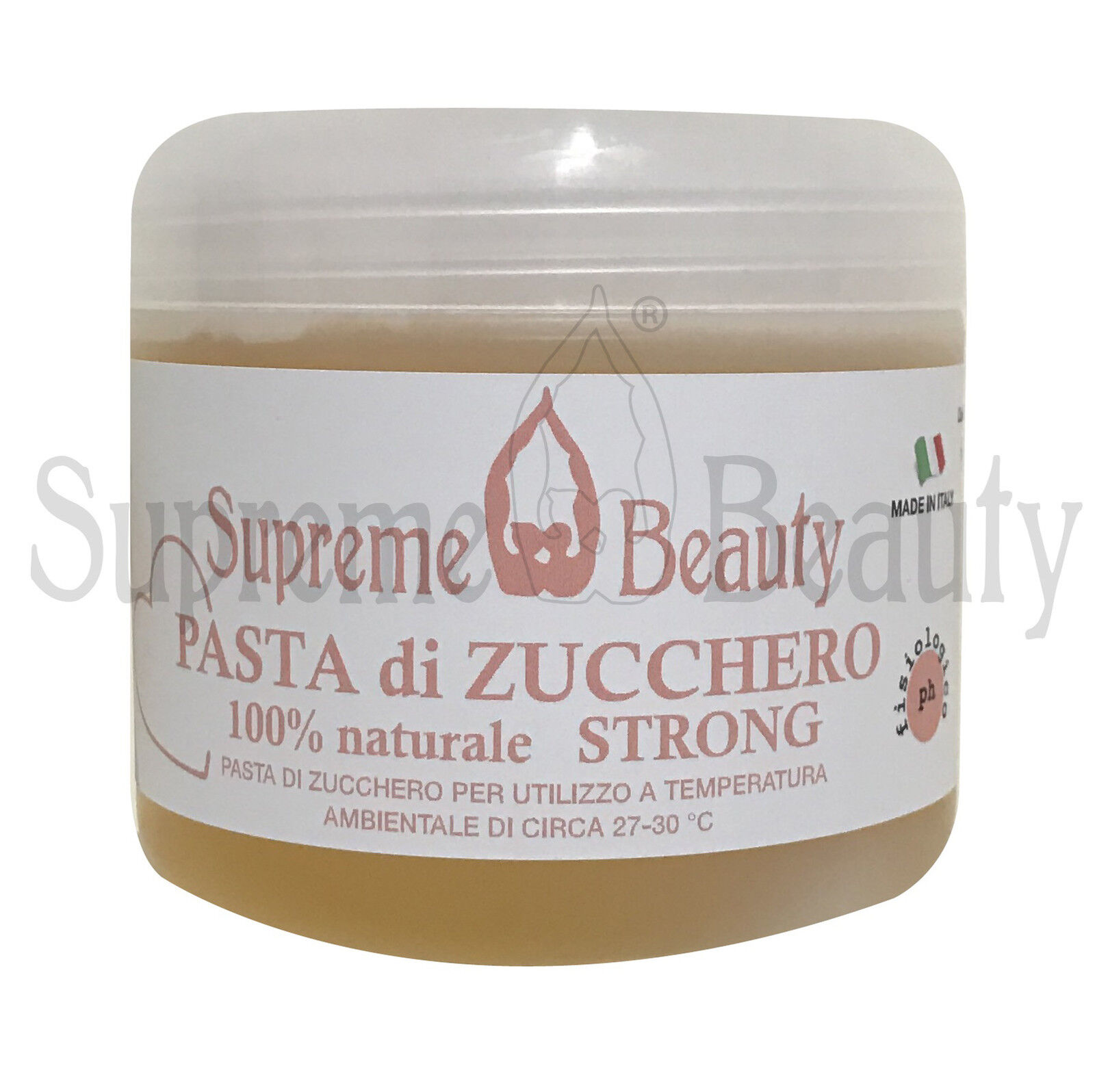 PASTA DI ZUCCHERO STRONG DEPILAZIONE PROFESSIONALE ESTETISTA SUPREME BEAUTY
