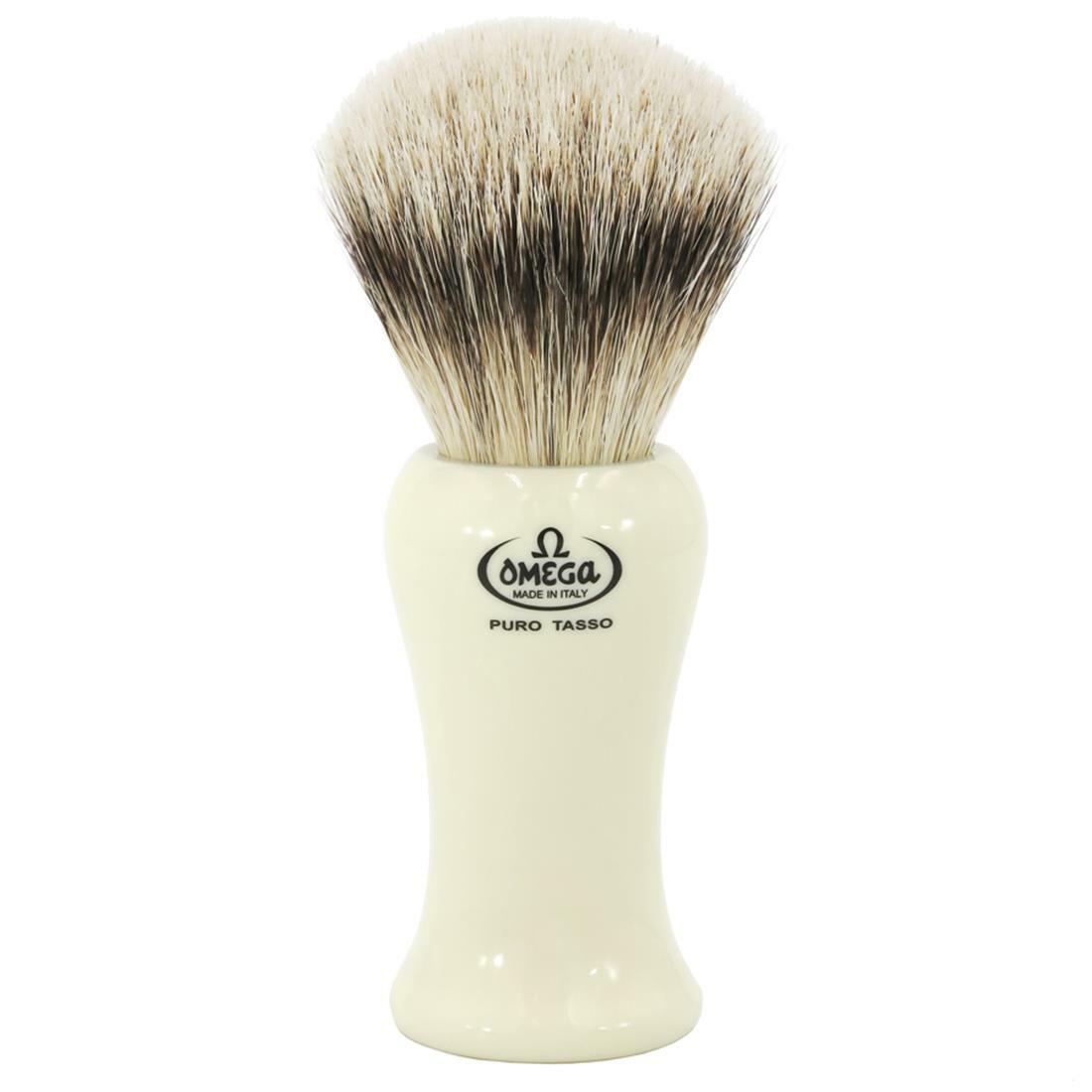 PENNELLO DA BARBA OMEGA 6619 TASSO SUPER SHAVING BRUSH