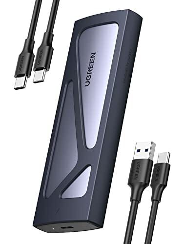 UGREEN Case SSD M.2 NVMe PCIe USB C 3.2 Gen 2 10Gbps UASP, Case per D