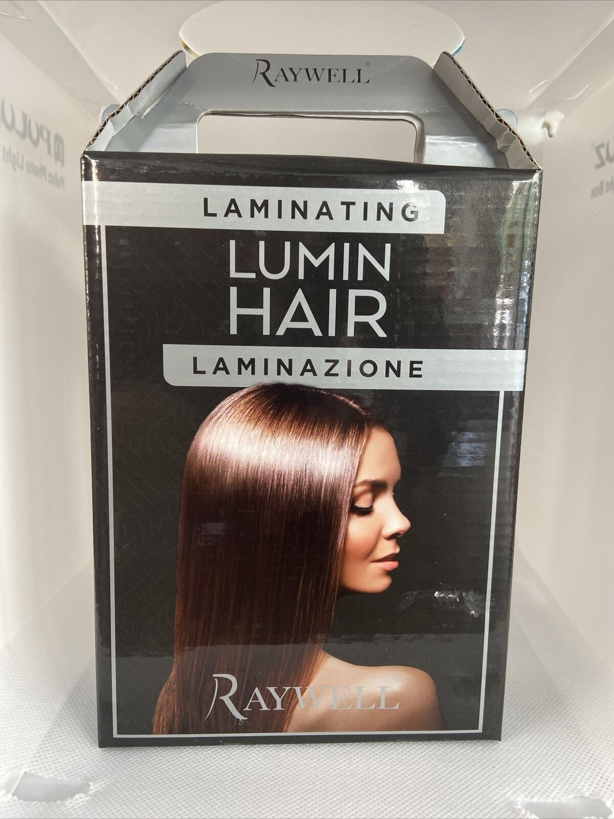 Laminazione Kit Cheratina Raywell Lumin Hair Shampoo + Crema + Spray 150ml