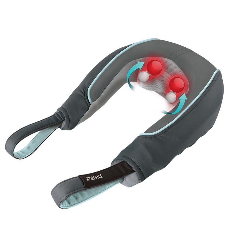 Homedics Nms-255-Eu Massaggiatore Massaggiatore Shiatsu Per Il Collo, 2 Programm