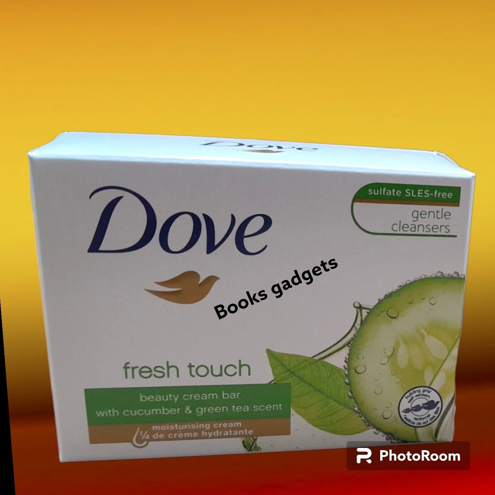 1 pezzo Saponetta Dove Fresh Touch Cetriolo e tè Verde Pietra Sapone 100gr