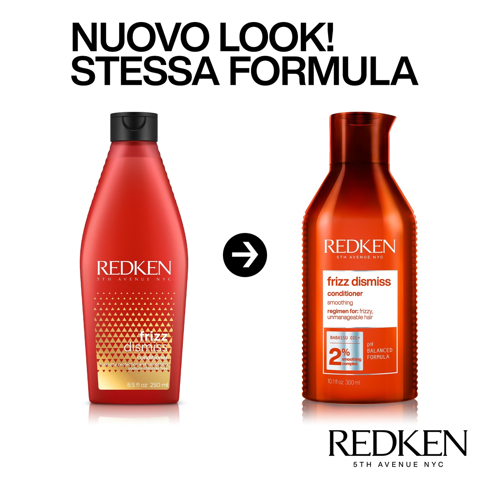 REDKEN - FRIZZ DISMISS Conditioner (300ml) Balsamo anti crespo