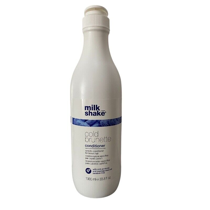 milk_shake Cold Brunette Conditioner 1000ml NEW balsamo anti/arancio