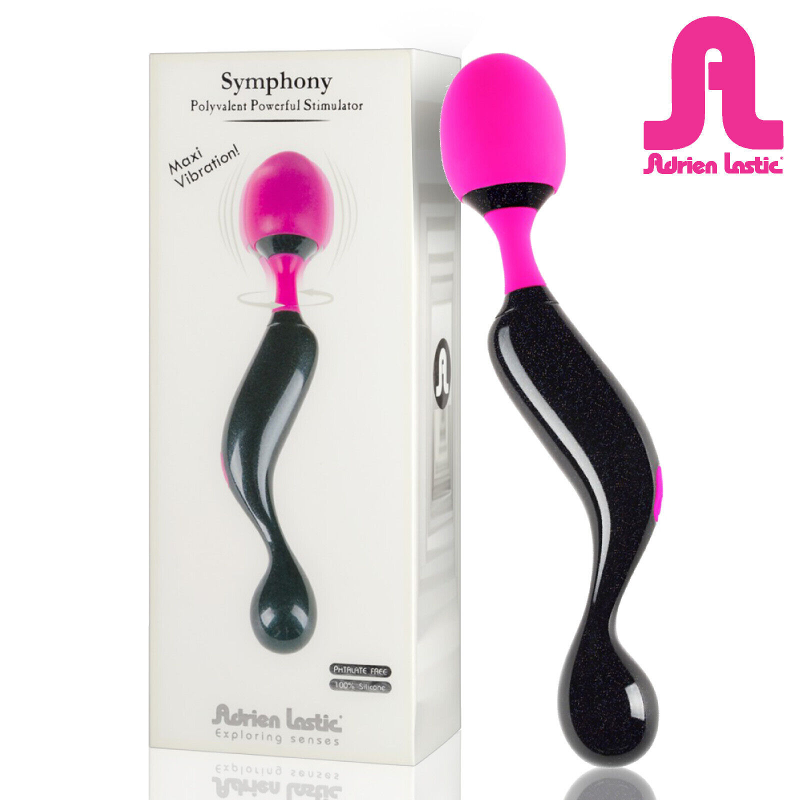 Adrien Lastic Symphony Bacchetta Vibrante Flessibile Stimolazione Punto G e Clit