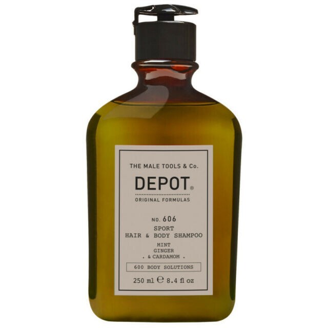DEPOT - No. 606 SPORT HAIR & BODY SHAMPOO (250ml) Shampoo corpo e capelli