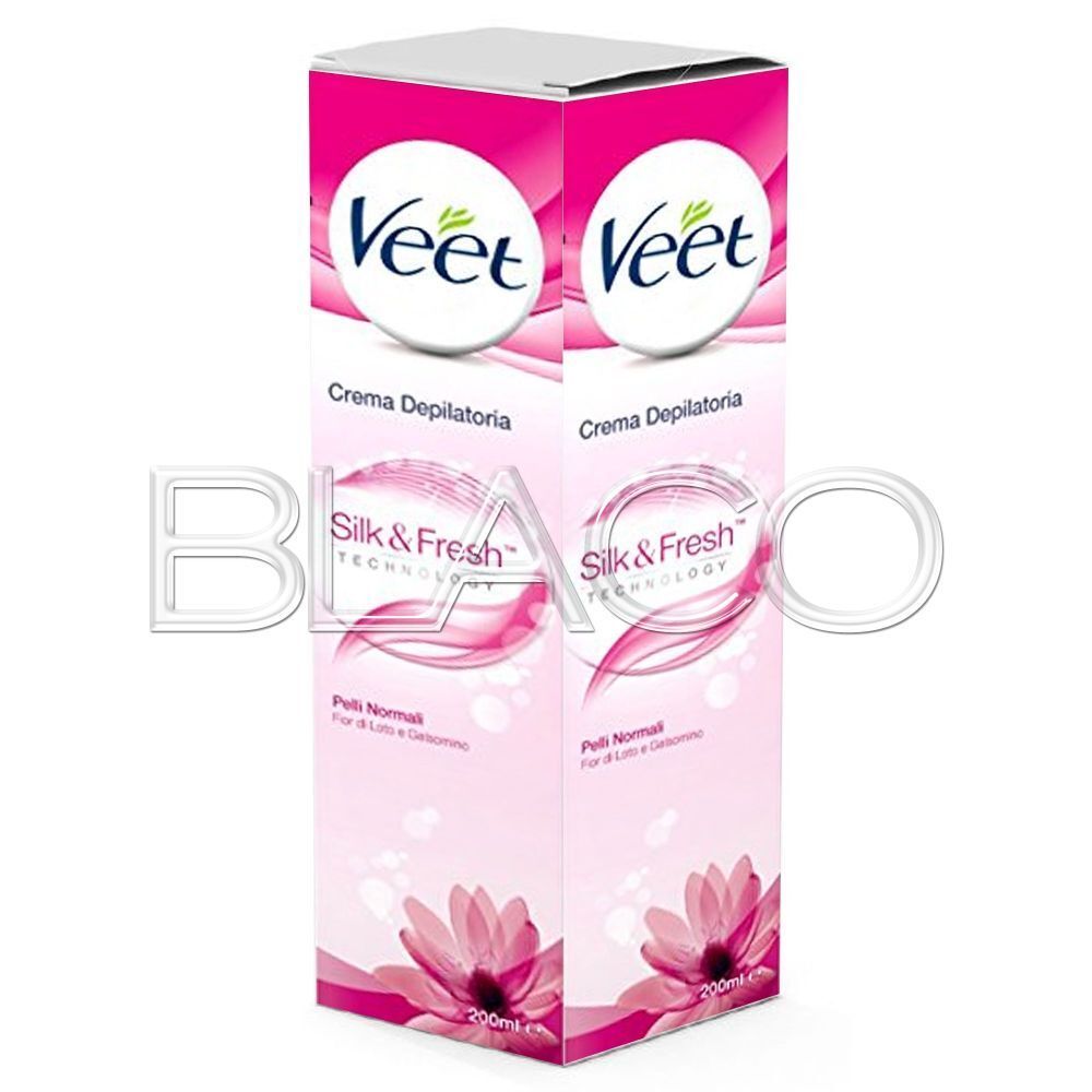 VEET CREMA DEPILATORIA ROSA SILK FRESH PELLI NORMALI - 200ML