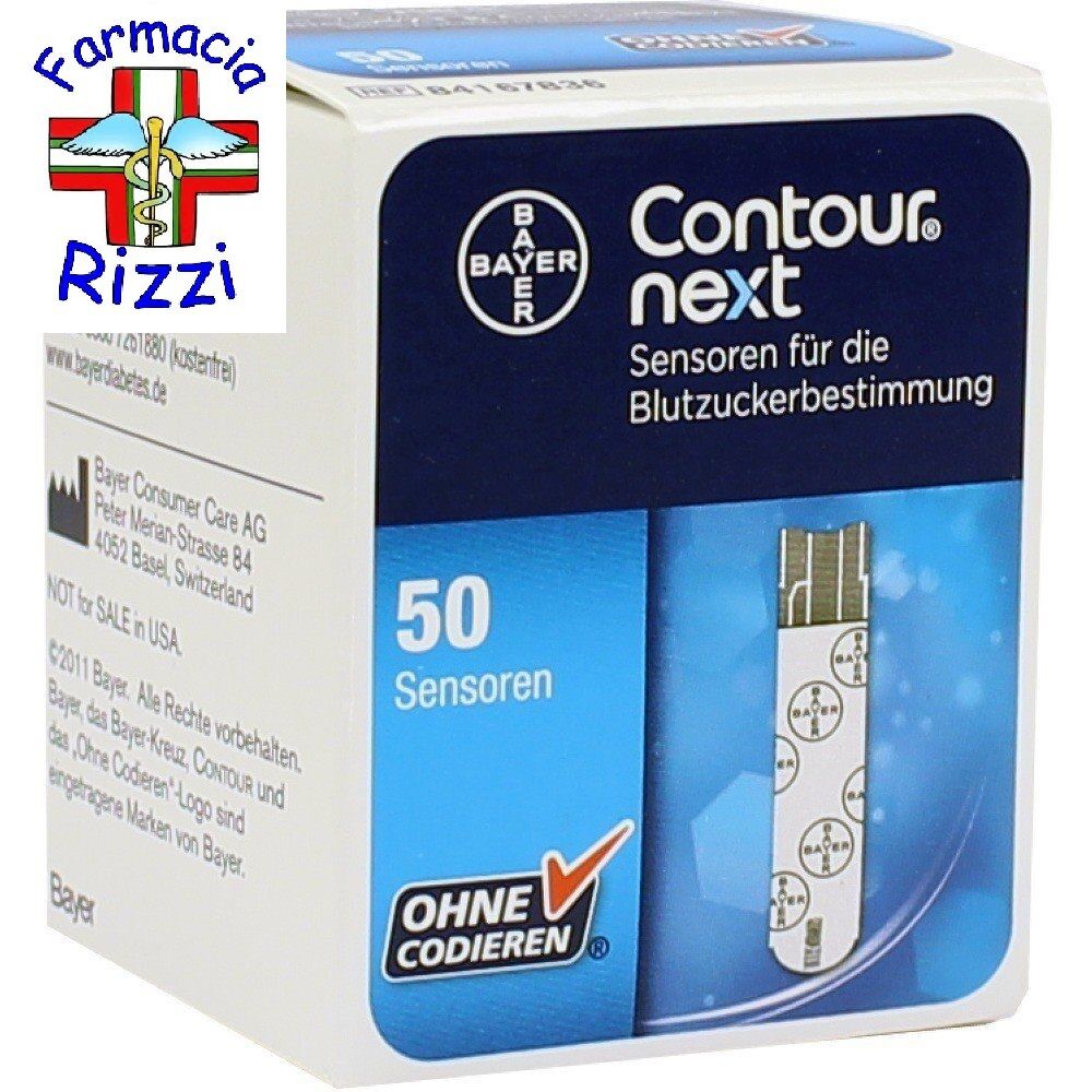 CONTOUR NEXT 50 STRISCE MISURAZIONE GLICEMIA SCAD. 07/2025