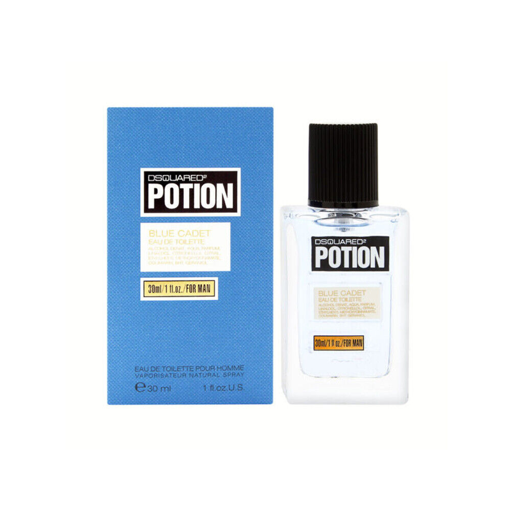 Dsquared2 Potion Blue Cadet Profumo Uomo Edt Eau De Toilette Spray 30 Ml