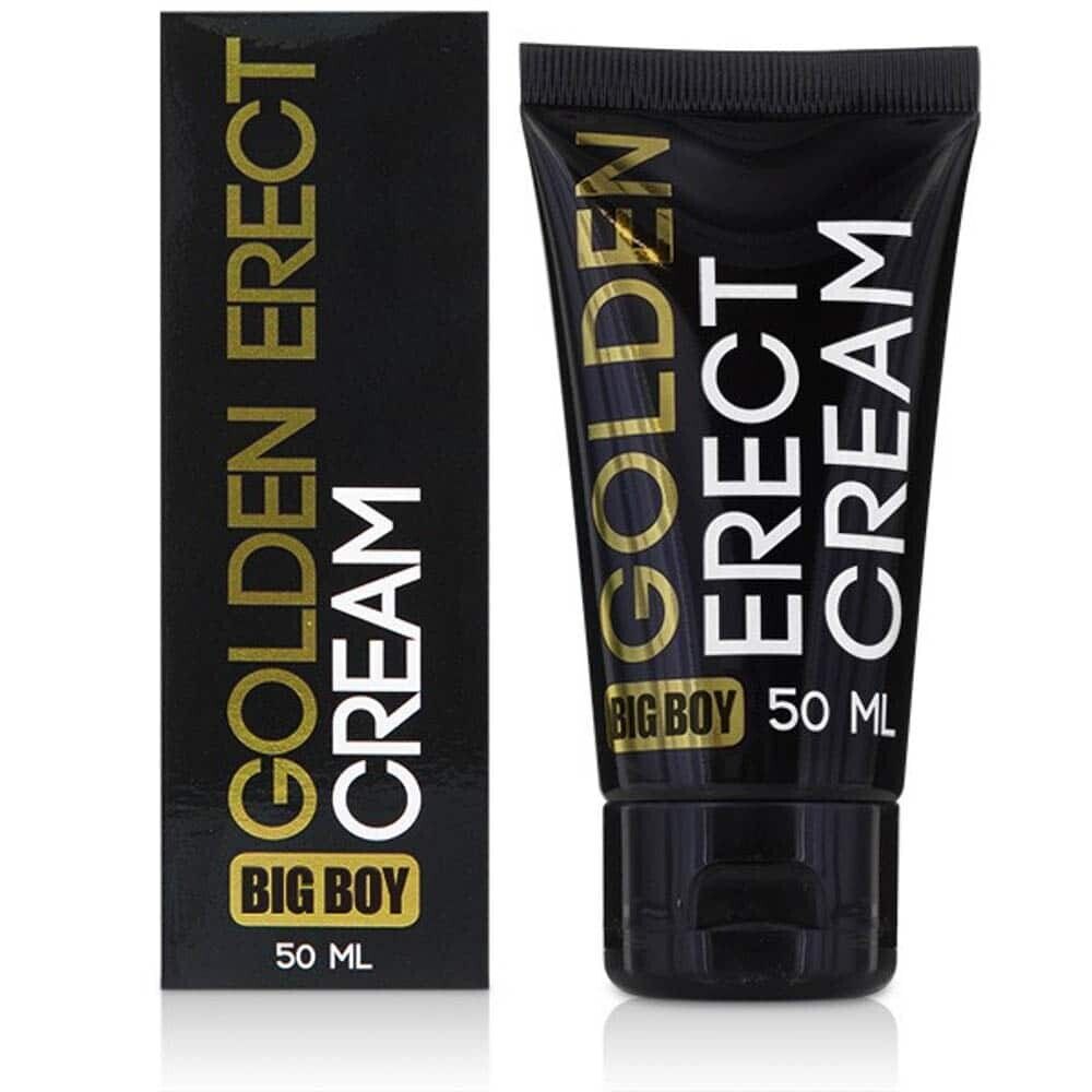 BIG BOY GOLDEN ERECT CREMA PER EREZIONE FORTE E PROLUNGATA PENE UOMO 50 ML