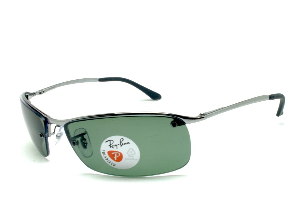 Nuovo Originale ray ban RB 3183 004/9A 3P Polarizzati Sole Misura: 63-15-12