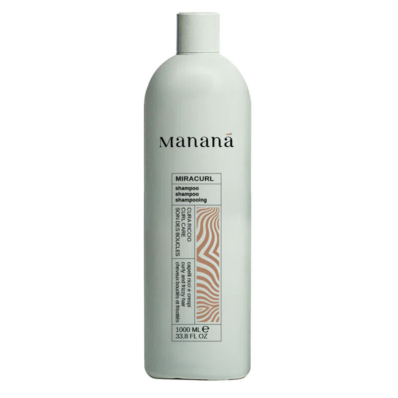Shampoo per capelli ricci MANANÀ Miracurl Shampoo Cura Riccio 1000ml