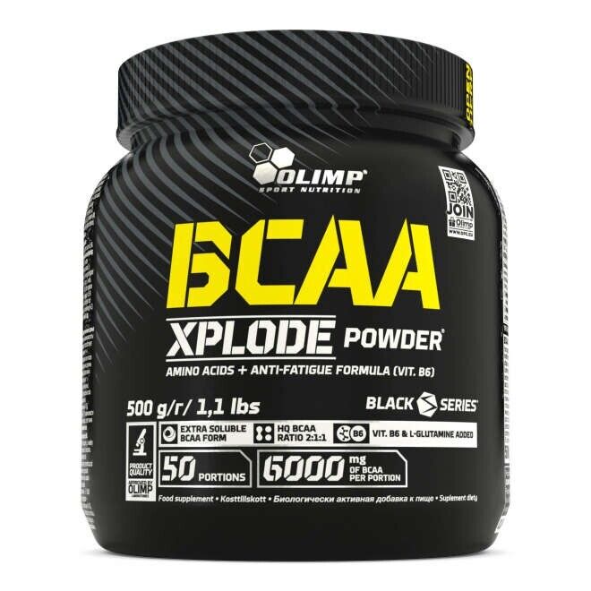 Olimp BCAA Xplode in polvere, arancione, 500 g