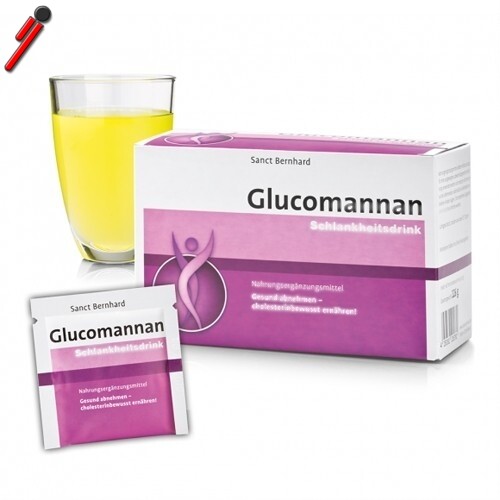 Sanct Bernhard - Glucomannan, 42 bustine da 3 g. - Glucomannano Colesterolo