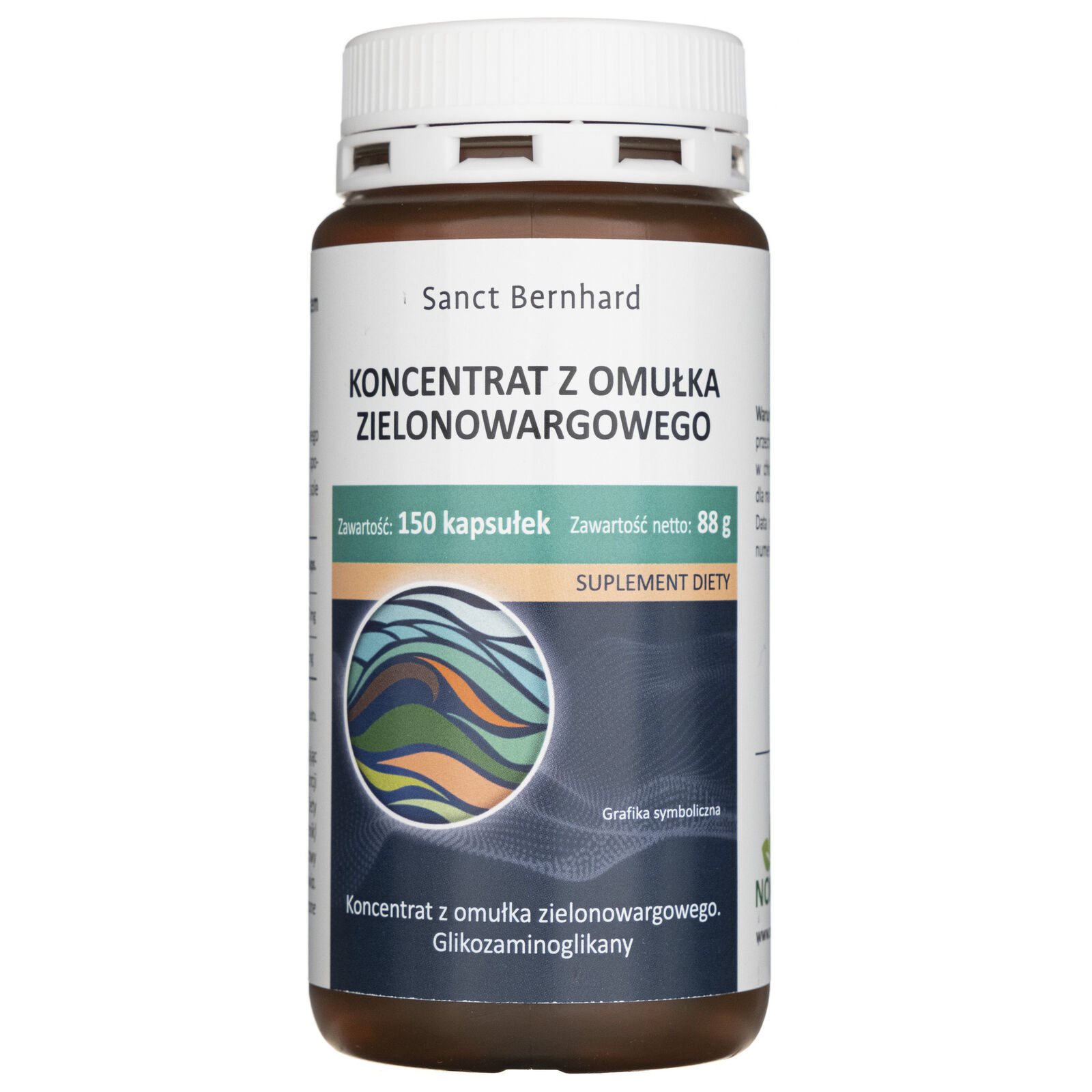 Sanct Bernhard Concentrato di cozze dalle labbra verdi 500 mg - 150 capsule
