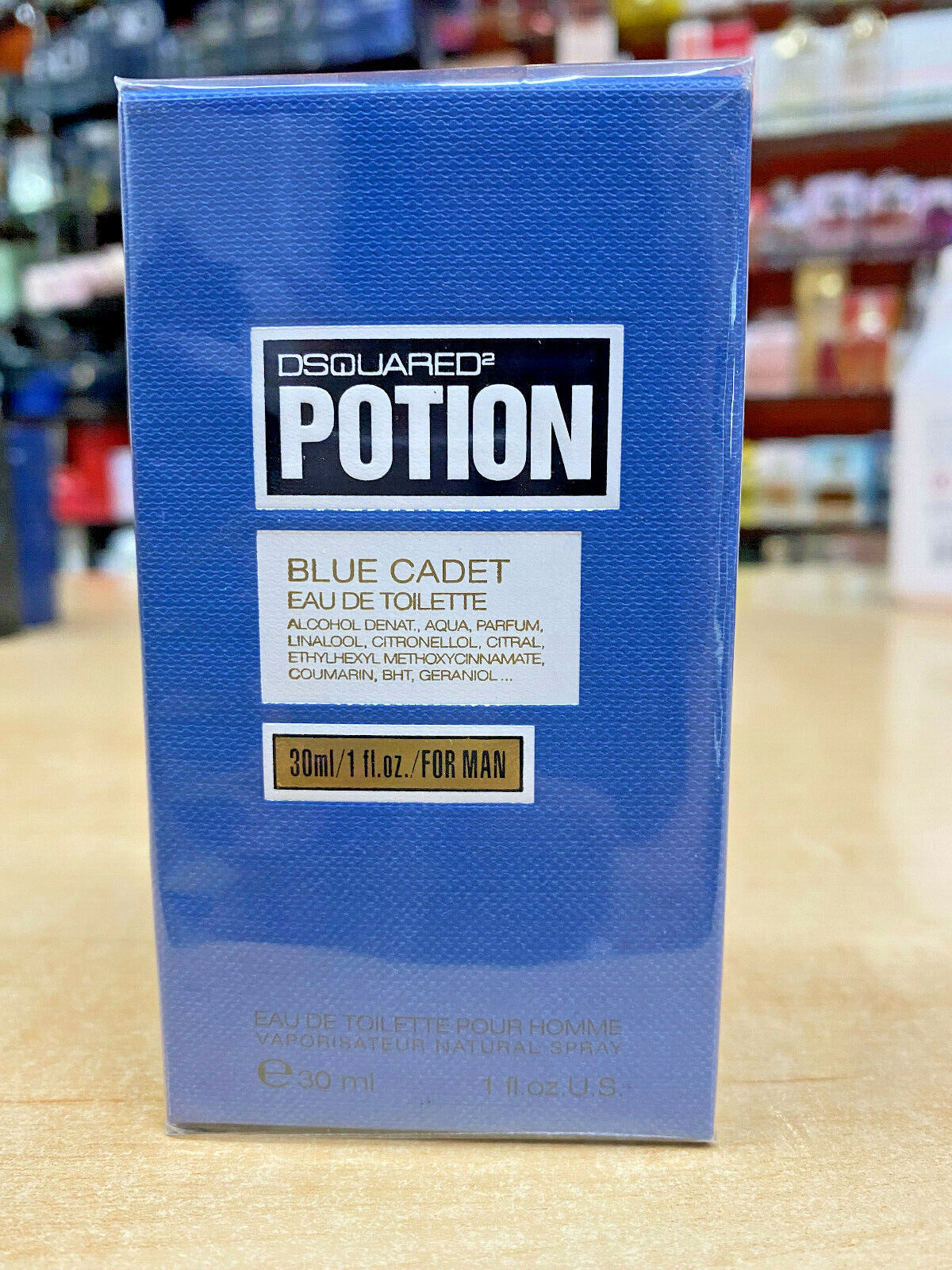 Dsquared2 Potion Blue Cadet Profumo Uomo Edt Eau De Toilette Spray 30 Ml VINTAGE