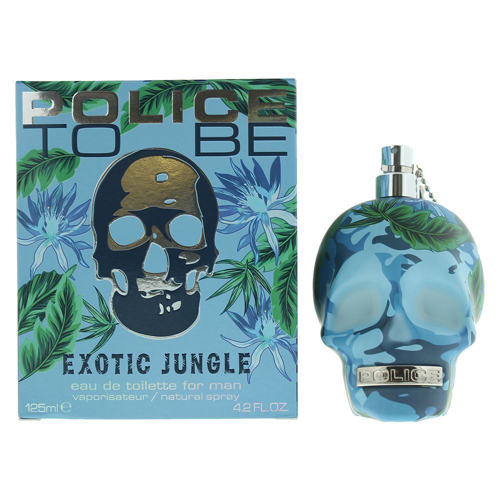 Police To Be Exotic Jungle Eau de Toilette For Man 125ml Men Spray