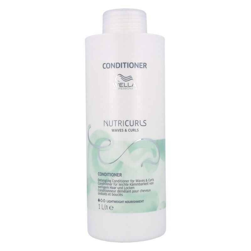 Balsamo Per Capelli Ricci WELLA Nutricurls Waves & Curls Conditioner 1000ml