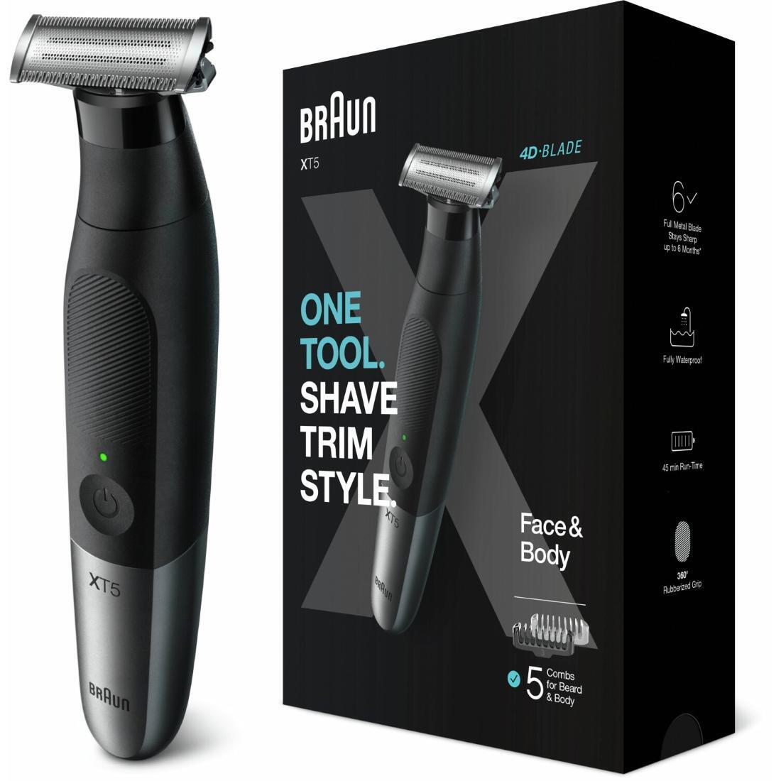 DEPILATORE REGOLABARBA BRAUN XT5100