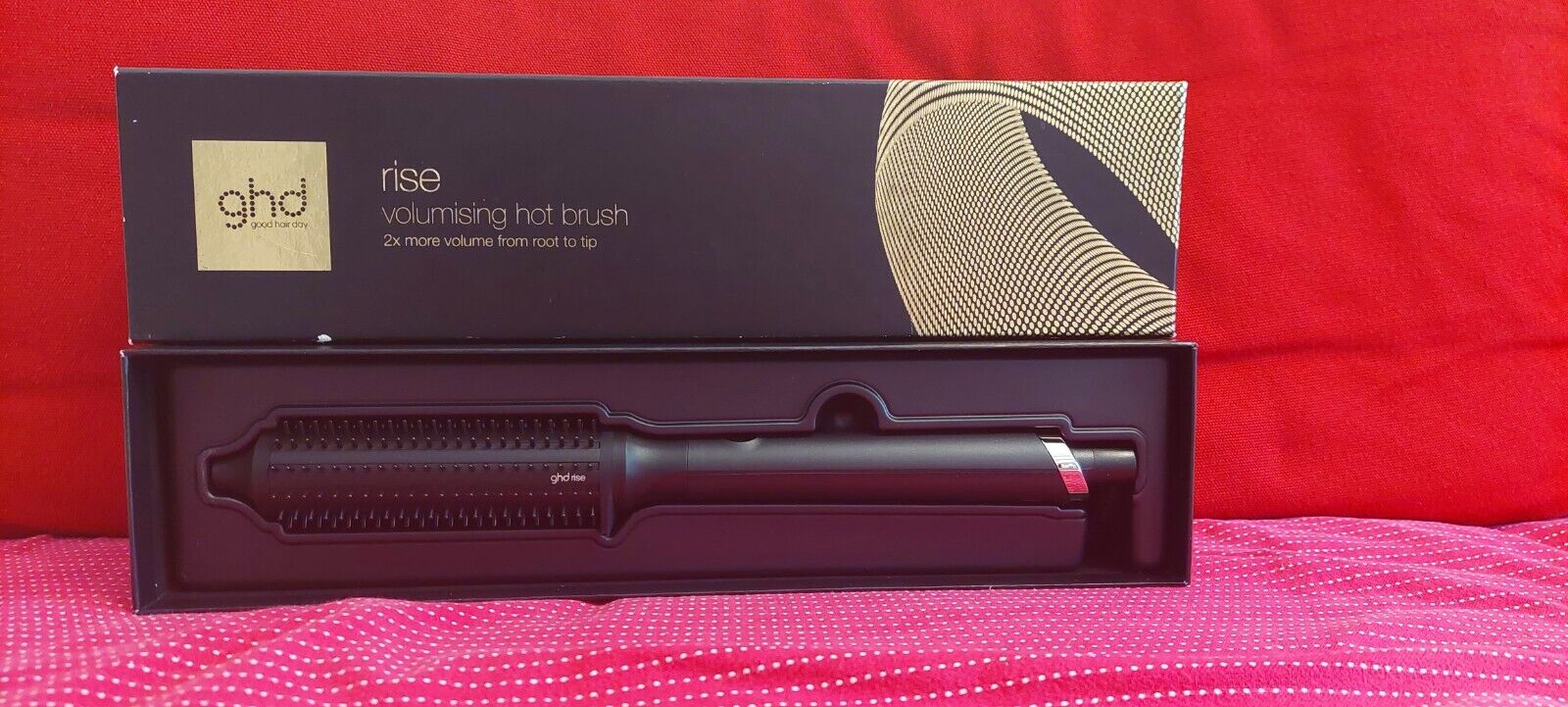 ghd Rise Spazzola Volumizzante per Capelli - Nera