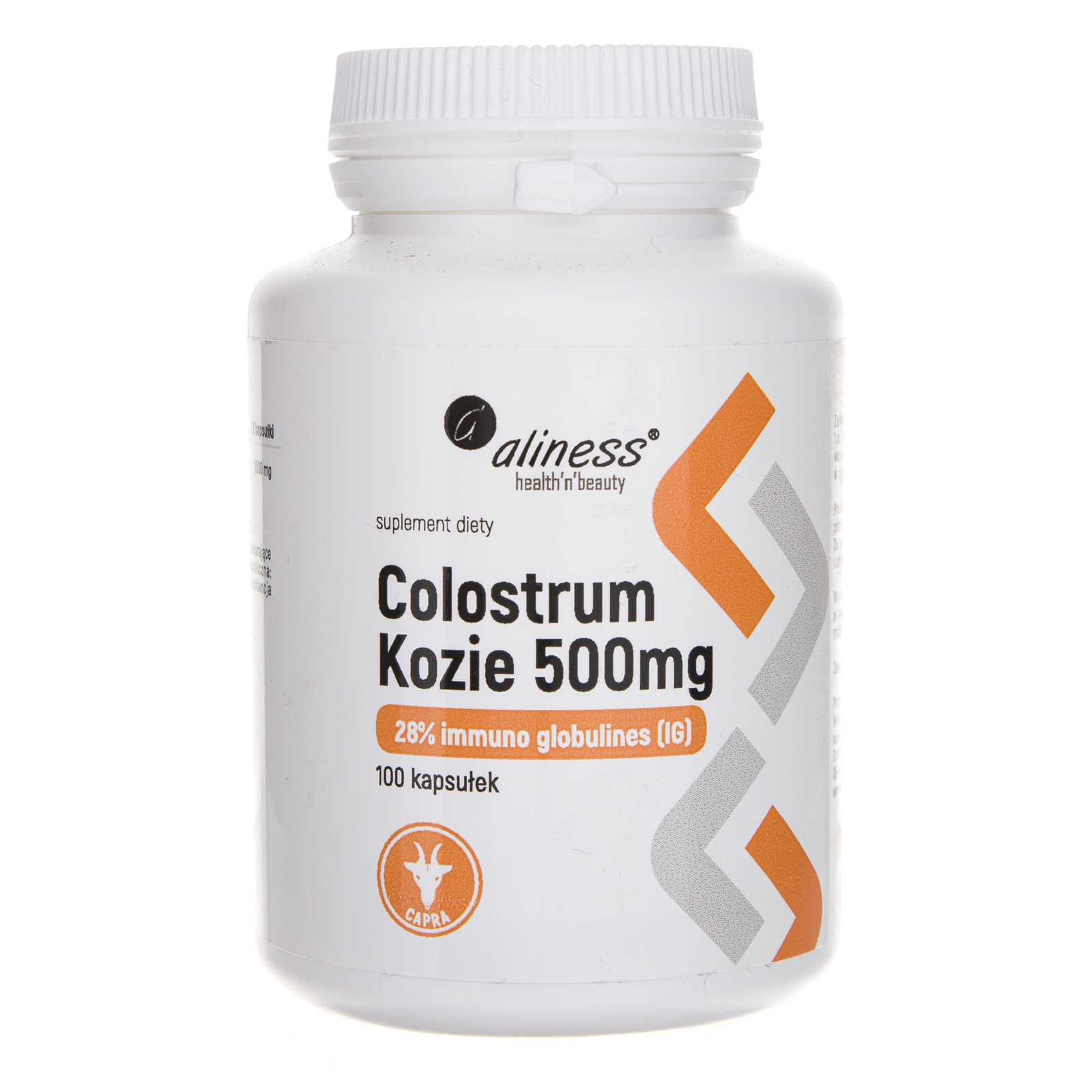 Aliness Colostro di capra IG 28% 500 mg, 100 capsule